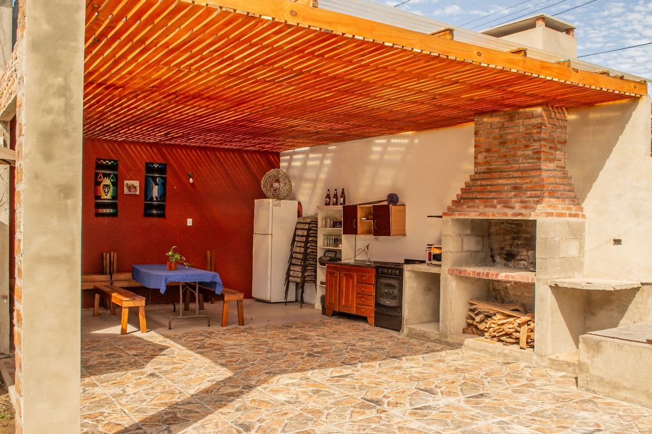 Quincho con parrilla de quinta en alquiler
